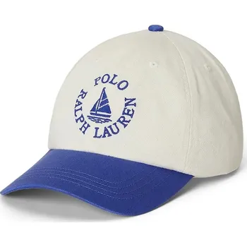 Kšiltovka Dětská baseballová čepice Polo Ralph Lauren 322B13853001 bílá 00X, vel. 54