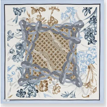 Šátek Hedvábný šátek Marella Emme by Marella 2615541041200 modrá 05X, vel. ONE SIZE