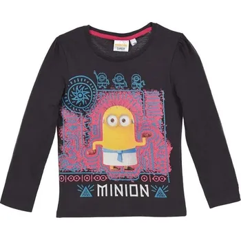 Pánské tričko Triko Mimoni antracitové 128