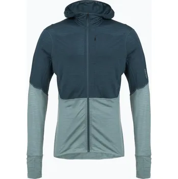 Pánská móda Pánská trekingová mikina Merino 200 RealFleece Descender Zip Hoodie abyss/blue ash/black