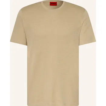Pánské tričko Hugo Pánské Tričko Dulerostee S Lnem, velbloudí, S