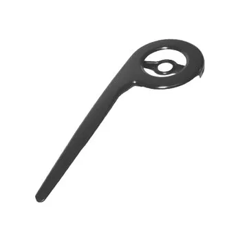 Převodník na kolo Kryt řetězu 200/360 pistolový s držákem, černý