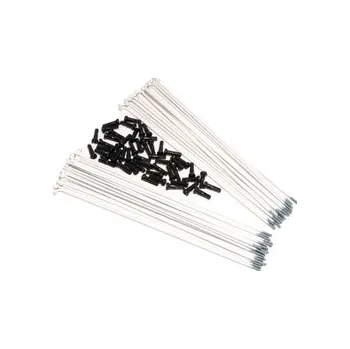 Drát 34R STEEL SPOKES 50 ks bílé, 186 mm