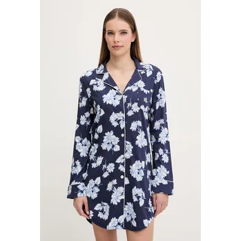Dámská noční košile Noční košilka Lauren Ralph Lauren ILN32491 námořnická modř 59X, vel. XS