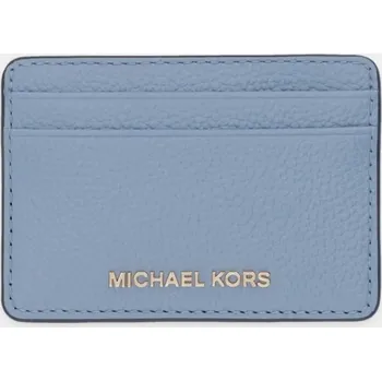 Peněženka Kožené pouzdro na karty MICHAEL Michael Kors 32F7GF6D0L modrá 50X, vel. ONE SIZE