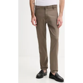 Pánské kalhoty Kalhoty s příměsí lnu Levi's XX CHINO STD II 17196.0198 hnědá 98X, vel. 33/34
