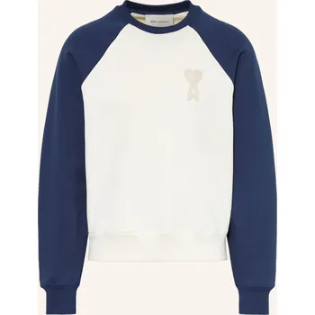 Pánská mikina Ami Paris Pánská Mikina, krémová / tmavě modrá, S