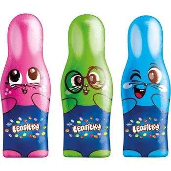 Čokoláda LENTILKY Zajíček 50g