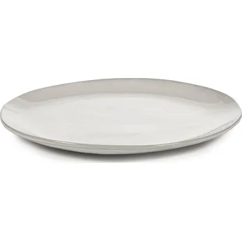 Talíř Serax, Servírovací talíře La Mère, 30,5 cm, lomená bílá, 2 ks - Formadore