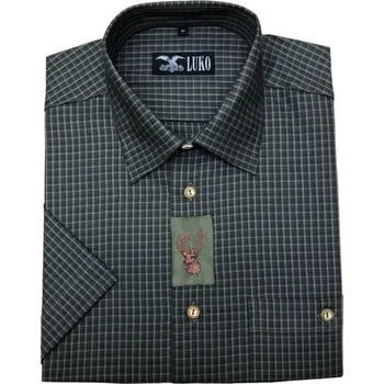 Pánská košile LUKO pánská košile s výšivkou jelena košile: 46