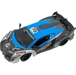 Mamido RC Racing Mania Auto na dálkové ovládání 1 : 18 se světelnými efekty, modré