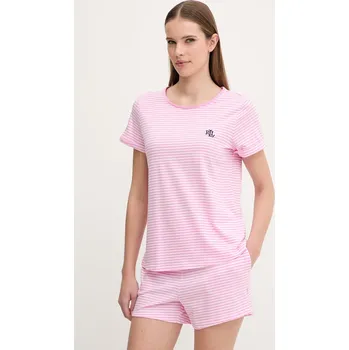 Dámské pyžamo Pyžamo Lauren Ralph Lauren ILN12503 růžová 30A, vel. XS