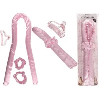 Natáčka na vlasy Natáčka na vlny bez použití tepla Barva: Růžová