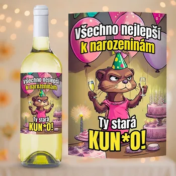 Víno Ahome CZ Víno Ty stará kun*o