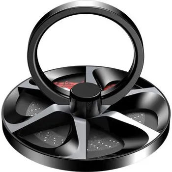 Baseus držák kroužku na telefon (černý)