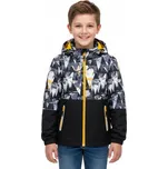 CHLAPECKÁ ŠUSŤÁKOVÁ BUNDA S FLEECEM NOVINKA Barva: Černá, Velikost: 158