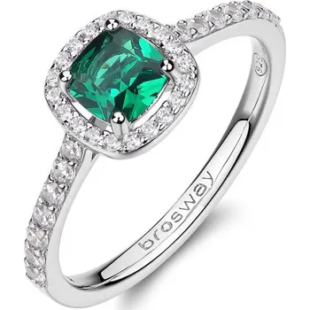 Šperk Prsten Brosway Fancy Life Green FLG143D (Ag 925/1000, 2,25 g)