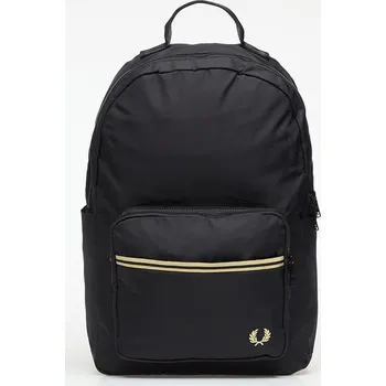 Městský batoh Batoh FRED PERRY Tipped Tape Backpack Black Universal