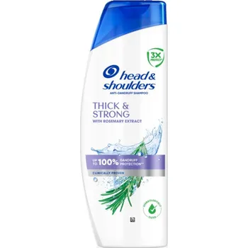 Head & Shoulders Thick & Strong with Rosemary Extract šampon proti lupům 400 ml