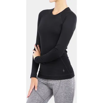 Dámské oblečení Dámská mikina Smartwool Classic Thermal Merino BL Crew - black