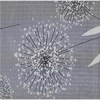 Povlečení 4sleep Dekorační krepový povlak na polštář 40 × 40 - Pampeliška šedá