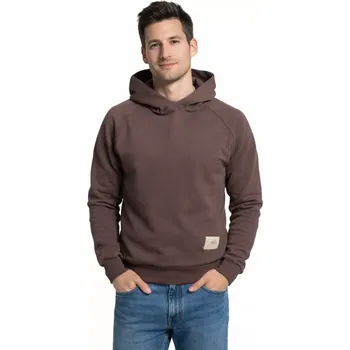 Pánská mikina ESITO | Pánská mikina Alex Brown - hnědá / S