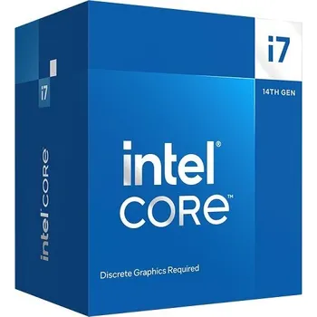 Procesor INTEL Core i7-14700F / Raptor Lake R / LGA1700 / max. 5,4GHz / 8P+12E/28T / 33MB / 65W TDP / bez VGA / BOX