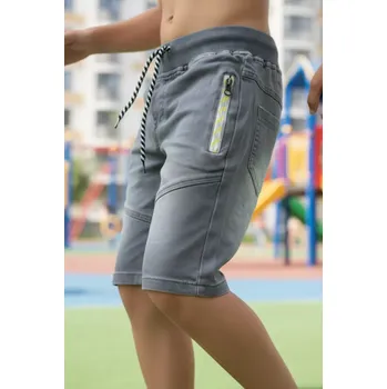 Chlapecké kraťasy C&B šedé