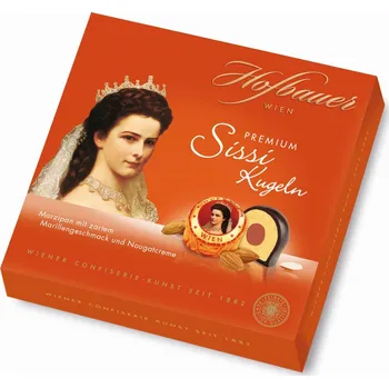 Bonboniéra Hofbauer Sissi-kugeln 200g koule s meruňkovou příchutí