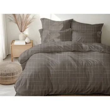 Povlečení Ložní povlečení bavlněné Stanex Gentleman (LS427), 140 x 200 + 90 x 70 , Zip