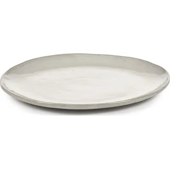 Talíř Serax, Sada jídelních talířů La Mère, 25 cm, lomená bílá, 2 ks - Formadore