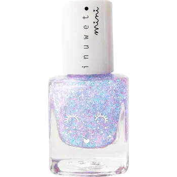 dětské šminky a malovátka Inuwet Dětský lak na nehty Blue Princess - Vanilková vůně