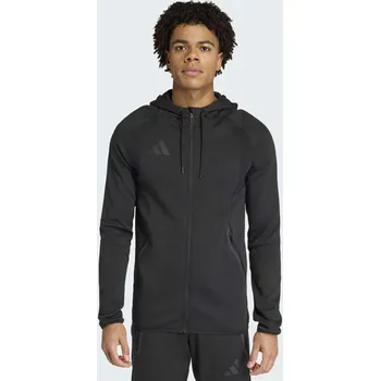 Pánská mikina Adidas Mikina na zip Tiro Travel Velikost: XL Barva: Černá