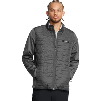 Pánská bunda Under Armour Drive Pro Insulated Jacket velikost S Castlerock / Metallic Silver