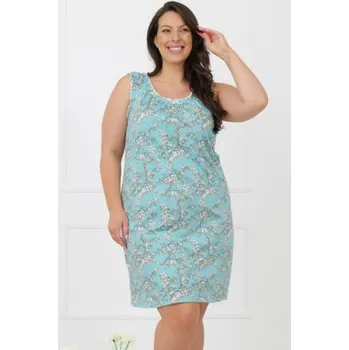 Dámská noční košile Noční košile Italian Fashion Hikari - bavlna Tyrkysová XL