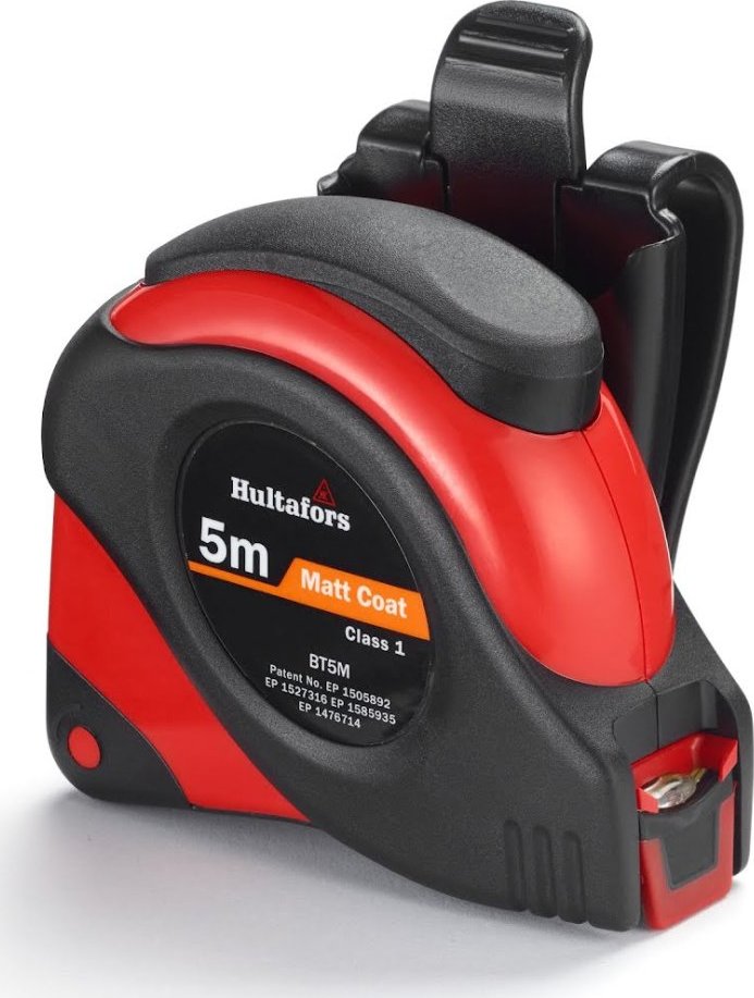 HULTAFORS BT5M krátký ocelový svinovací metr, 5 m