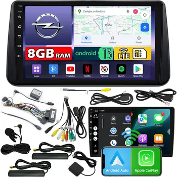 Auto Hi-Fi Autorádio NCS ZQ9 Opel Meriva B 2010-2017 Android Navigace 8GB LTE