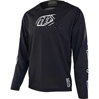 Cyklistika Dres Troy Lee Designs s dlouhým rukávem dětský SPRINT ICON BLACK (32492900) Velikost: L