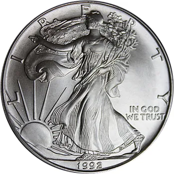Stříbrná mince 1 Oz American Eagle 1992