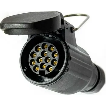 Přívěs k motorovému vozidlu Autolamp CZ Zásuvka 12V 13P plastová na kabel