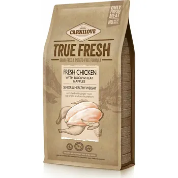 Carnilove True Fresh Granule pro starší psy a udržení zdravé váhy s kuřecím 4 kg