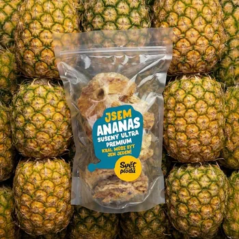 Sušená potravina Ananas sušený Ultra Premium váha 500g