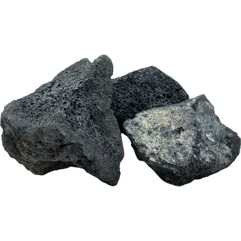 Černé lávové kameny 4010g (ID Z05831)