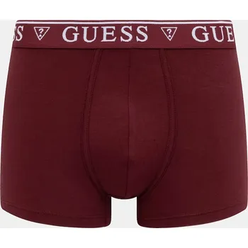 Boxerky Boxerky Guess BARNEY U4YF00.KCD31 burgundské 83X, vel. XXL