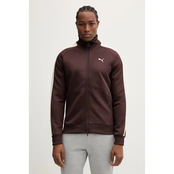 Pánské oblečení Mikina Puma 629587 hnědá 89X, vel. M