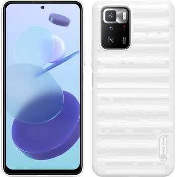Pouzdro na mobilní telefon Nillkin Pouzdro Frosted pro Xiaomi Redmi Note 10 Pro 5G (bílé)