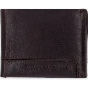 Peněženka Kožená peněženka U.S. Polo Assn. GORDON WEU5G2692MHA hnědá 89X, vel. ONE SIZE