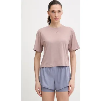 Pánské oblečení Tréninkové tričko Puma 527457 růžová 39X, vel. XS