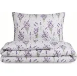 Kvalitex Bavlněné povlečení PROVENCE COLLECTION LEVANDULE fialová 1+2, 220x200, 70x90cm 242002502