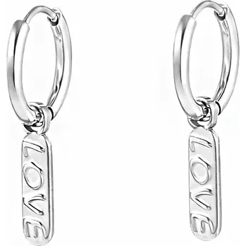 Náušnice Náušnice Love Tag z chirurgické oceli č. 2006